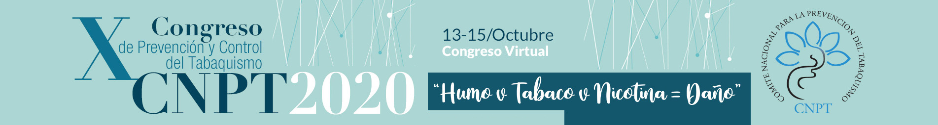 X Congreso de Prevención y Control del Tabaquismo del CNPT